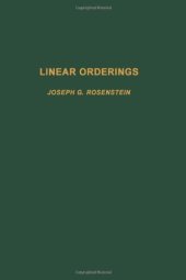 book Linear orderings