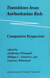 book Transitions from Authoritarian Rule: Comparative Perspectives