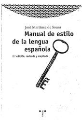 book Manual de Estilo de la Lengua Española (MELE 2)