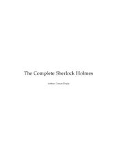 book The Complete Sherlock Holmes