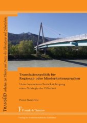 book Translationspolitik für Regional- oder Minderheitensprachen