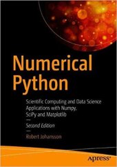 book Numerical Python: Scientific Computing and Data Science Applications with Numpy, SciPy and Matplotlib