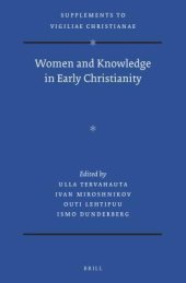 book Women and Knowledge in Early Christianity