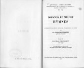 book Romanos le Mélode : Hymnes IX-XX, tome II