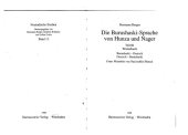 book Die Burushaski-Sprache von Hunza und Nager. Teil III. Wörterbuch. Burushaski — Deutsch, Deutsch — Burushaski