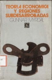 book Teoría económica y regiones subdesarrolladas