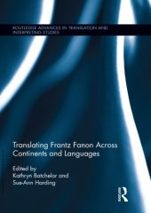 book Translating Frantz Fanon Across Continents and Languages