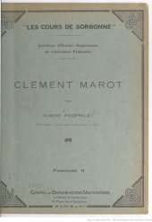 book Clément Marot