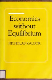 book Economics without Equilibrium