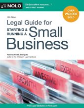 book Legal Guide for Starting & Running a Small Business