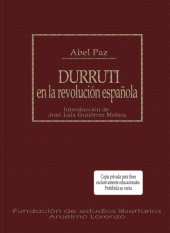 book Durruti en la revolucion española