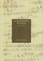 book La matematica in Italia 1800-1950