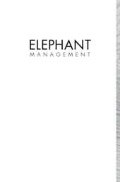 book ELEPHANT MANAGEMENT - A Scientific Assessment for South Africa