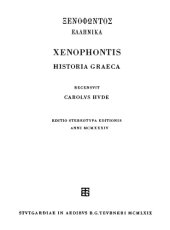 book Xenophontis Historia Graeca