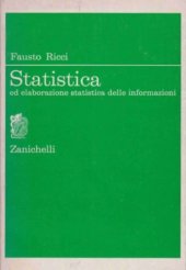 book Statistica ed elaborazione statistica delle informazioni