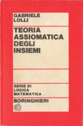 book Teoria assiomatica degli insiemi