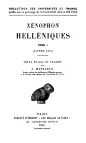 book Xenophon: Helléniques. Tome I: Livres I-III