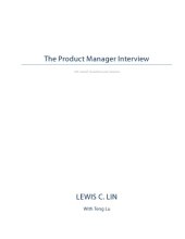 book The Product Manager Interview