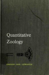 book Quantitative Zoology