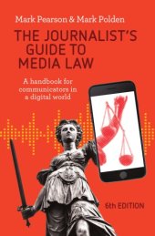 book The Journalist’s Guide to Media Law: A handbook for communicators in a digital world