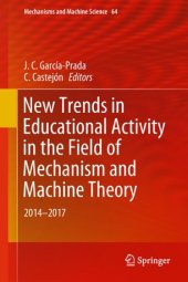 book New Trends in Educational Activity in the Field of Mechanism and Machine Theory: 2014-2017