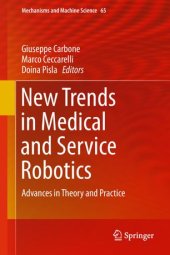 book New Trends in Medical and Service Robotics: Advances in Theory and Practice