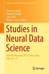 book Studies in Neural Data Science: StartUp Research 2017, Siena, Italy, June 25–27