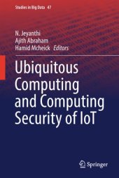 book Ubiquitous Computing and Computing Security of IoT