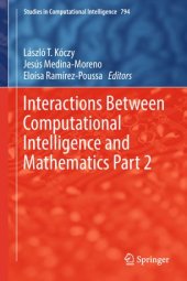 book Interactions Between Computational Intelligence and Mathematics Part 2