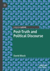 book Post-Truth and Political Discourse