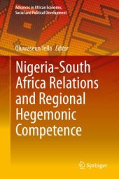 book Nigeria-South Africa Relations and Regional Hegemonic Competence