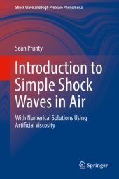 book Introduction to Simple Shock Waves in Air: With Numerical Solutions Using Artificial Viscosity