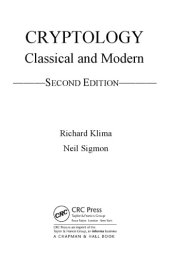 book Cryptology. Classical and modern [2nd ed.]