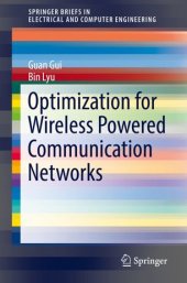 book Optimization for Wireless Powered Communication Networks