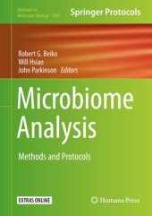 book Microbiome Analysis: Methods and Protocols