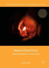 book Beyond Slacktivism: Political Participation on Social Media