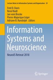 book Information Systems and Neuroscience: NeuroIS Retreat 2018