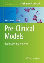 book Pre-Clinical Models: Techniques and Protocols