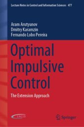 book Optimal Impulsive Control: The Extension Approach