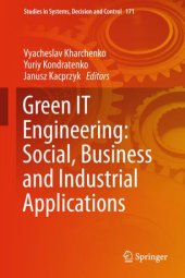 book Green IT Engineering: Social, Business and Industrial Applications