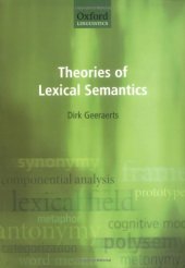 book Theories of Lexical Symantics 