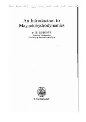 book An introduction to magnetohydrodynamics