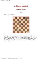 book A Chess Idealist