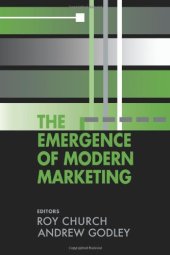 book The Emergence of Modern Marketing