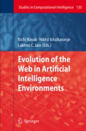 book Evolution of the web in artificial intelligence environments