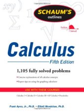 book Schaum's Outlines; Calculus