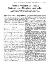 book Financial Prediction and Trading Strategies Using Neurofuzzy Approaches