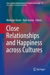 book Close Relationships and Happiness across Cultures