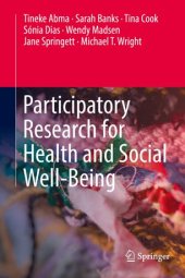 book Participatory Research for Health and Social Well-Being