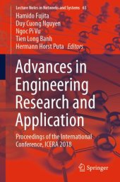 book Advances in Engineering Research and Application: Proceedings of the International Conference, ICERA 2018